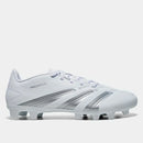Chuteira Campo Adidas Predator 24 Club Unissex - Branco+prata