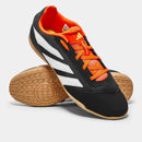 Chuteira Futsal Adidas Predator 24 Club Unissex - Preto+Branco