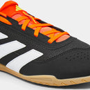 Chuteira Futsal Adidas Predator 24 Club Unissex - Preto+Branco