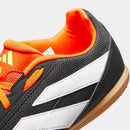 Chuteira Futsal Adidas Predator 24 Club Unissex - Preto+Branco