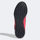 Chuteira Society Infantil Adidas F50 Club - Rosa+Preto