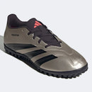 Chuteira Society Adidas Predator 24 Club Unissex - Cinza+Preto