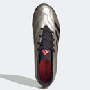 Chuteira Society Adidas Predator 24 Club Unissex - Cinza+Preto