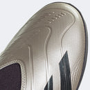 Chuteira Society Adidas Predator 24 League Sem Cadarço Unissex - Cinza+Preto