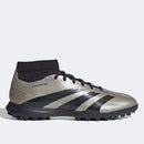 Chuteira Society Adidas Predator 24 League Unissex - Cinza+Preto