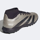 Chuteira Society Adidas Predator 24 League Unissex - Cinza+Preto