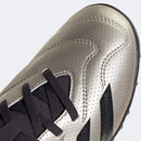 Chuteira Society Infantil Adidas Predator 24 Club Low - Cinza+Preto