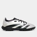 Chuteira Society Infantil Adidas Predator League Low - Cinza+Preto
