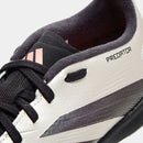 Chuteira Society Infantil Adidas Predator League Low - Cinza+Preto