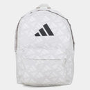 Mochila Adidas Clássica Monograma 27.5L - Cinza