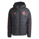 Jaqueta Internacional 25/26 Puffer Adidas Masculina - Preto
