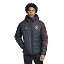 Jaqueta Internacional 25/26 Puffer Adidas Masculina - Preto