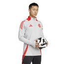 Moletom Internacional 25/26 Treino Adidas Masculino - Cinza