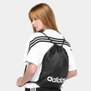 Sacola Adidas Linear Gymsack 13.25L - Preto+Branco