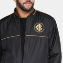 Jaqueta Bomber Internacional Golden Masculina - Preto+Dourado