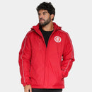 Jaqueta Internacional Dobby Poly Masculina - Vermelho+Branco