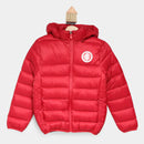 Jaqueta Puffer Internacional Infantil - Vermelho